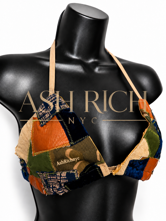 Patchwork bra