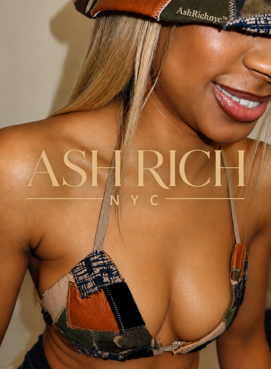 Patchwork bra