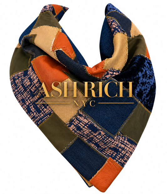 Reversible Patchwork Handkerchief