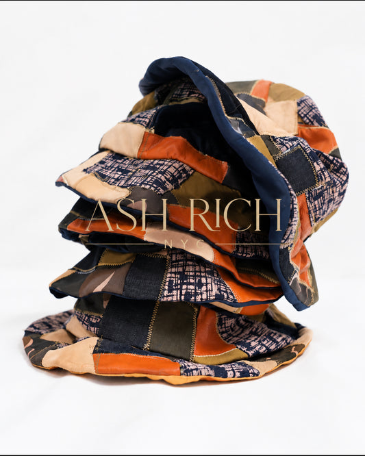 The Ash Rich Patchwork Bucket Hat UNISEX